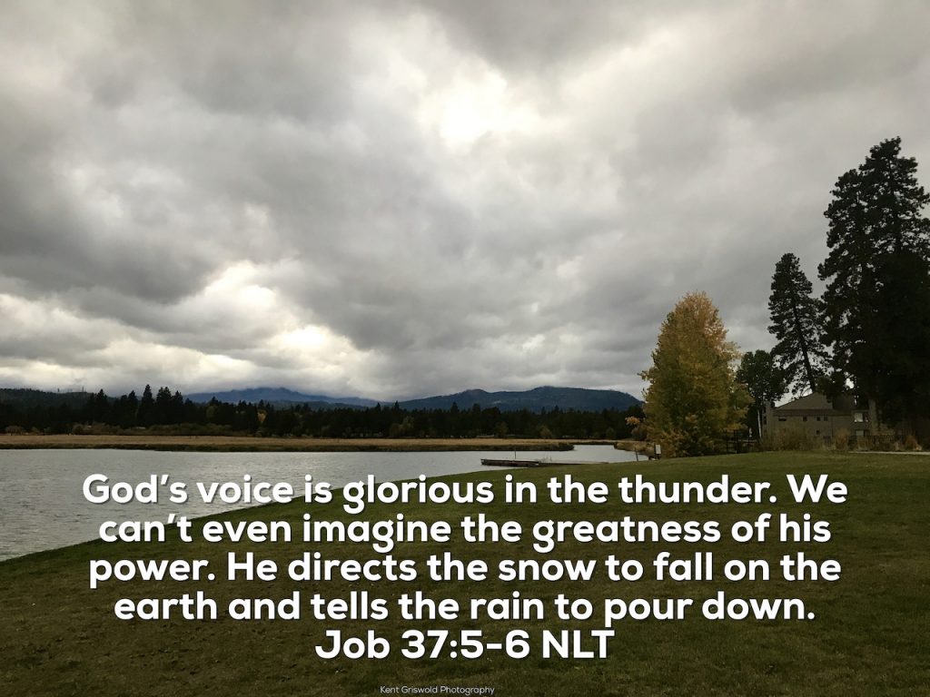 Power - Job 37:5-6