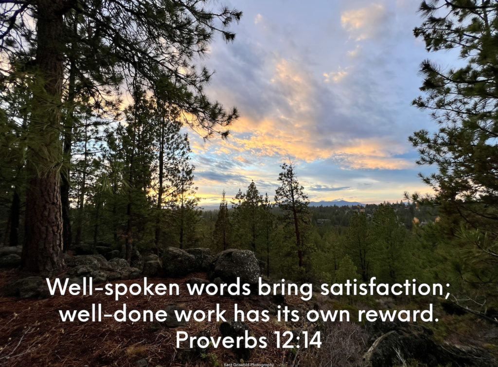 Satisfaction - Proverbs 12:14