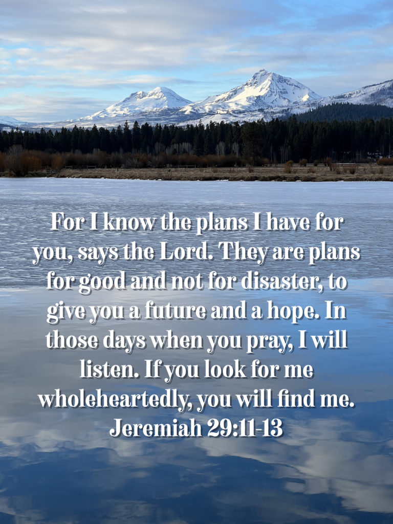 Plans - Jeremiah 29:11-13