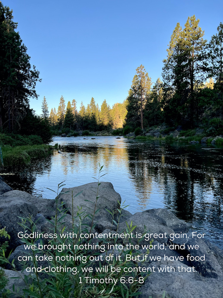 Contentment - Daily Scripture